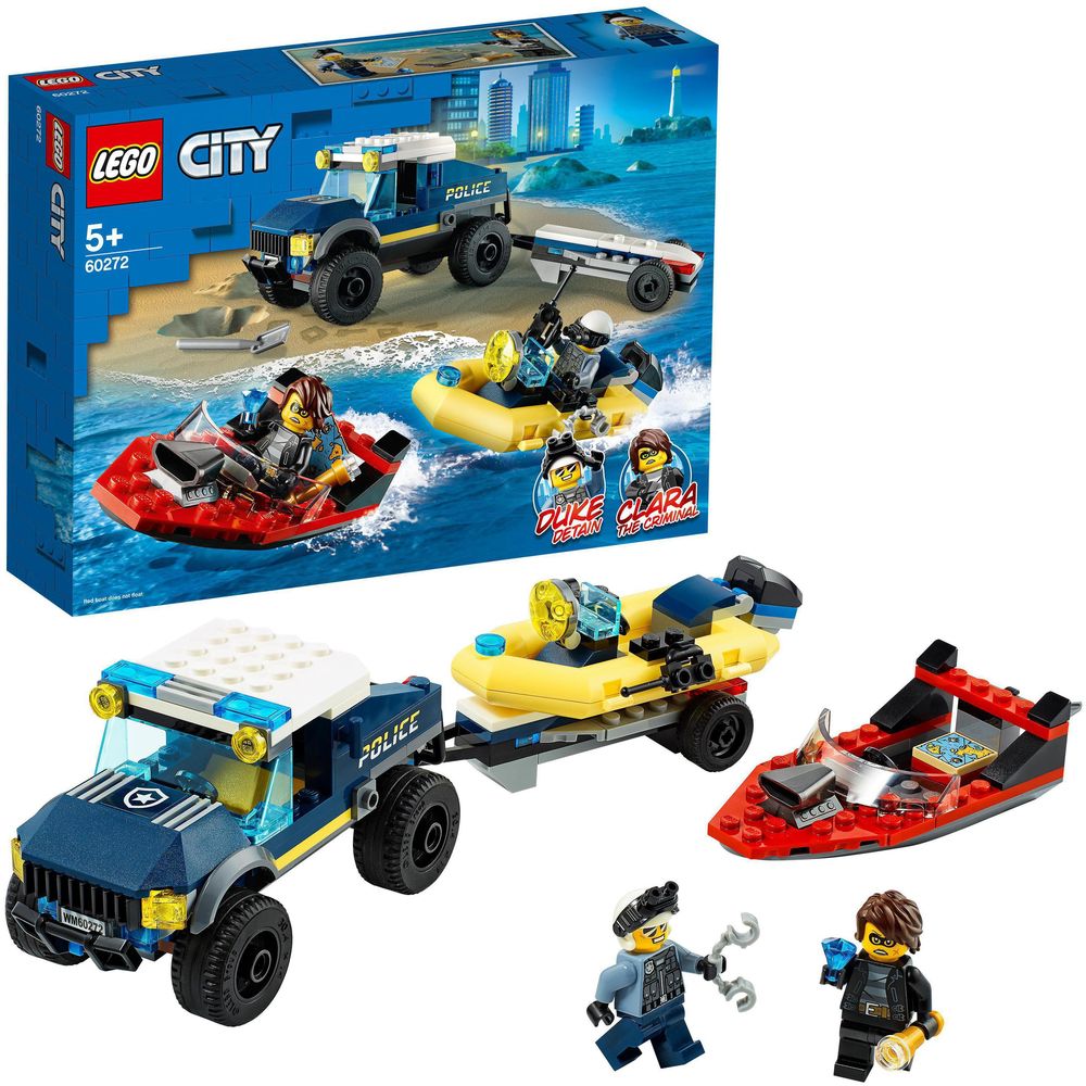 LEGO City Police Elite Police Boat Transport 60272