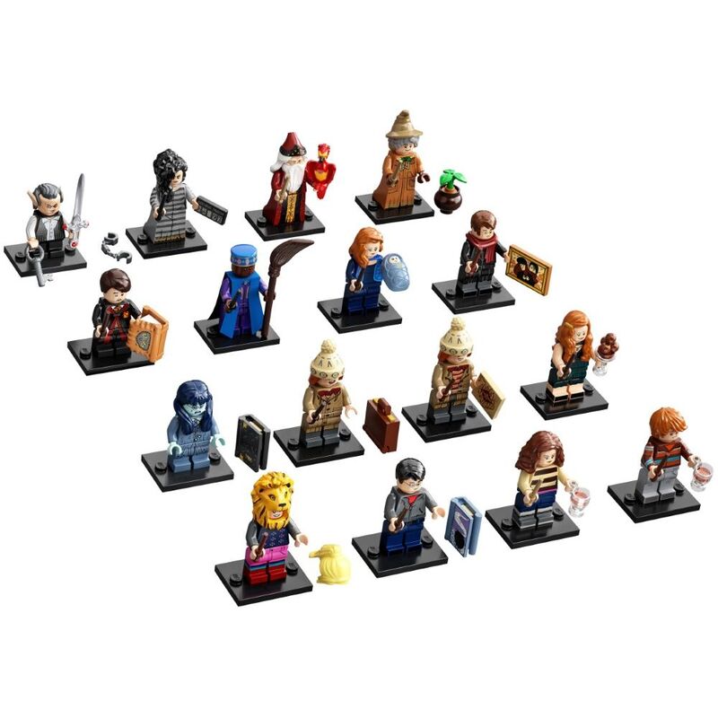 لعبة مجموعة بناء وتركيب مكعبات على شكل مُجسّمات مُصغّرة لشخصيات سلسلة هاري بوتر - الجزء 2 من ليغو 71028