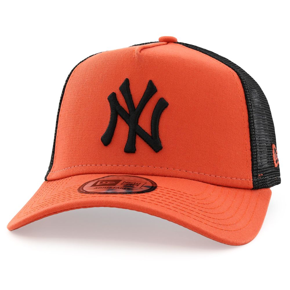 New Era League Essential Af New York Yankees Men's Trucker Cap Rust/Copper