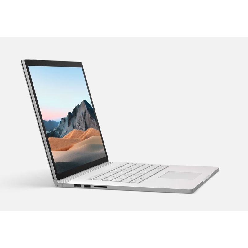 Microsoft Surface Book 3 All-in-One Business Laptop i7 1065G7 10th Gen/16GB/256GB SSD/NVIDIA GeForce GTX 1660 6GB/15-inch Display/Windows 10/Platinum (Arabic/English)