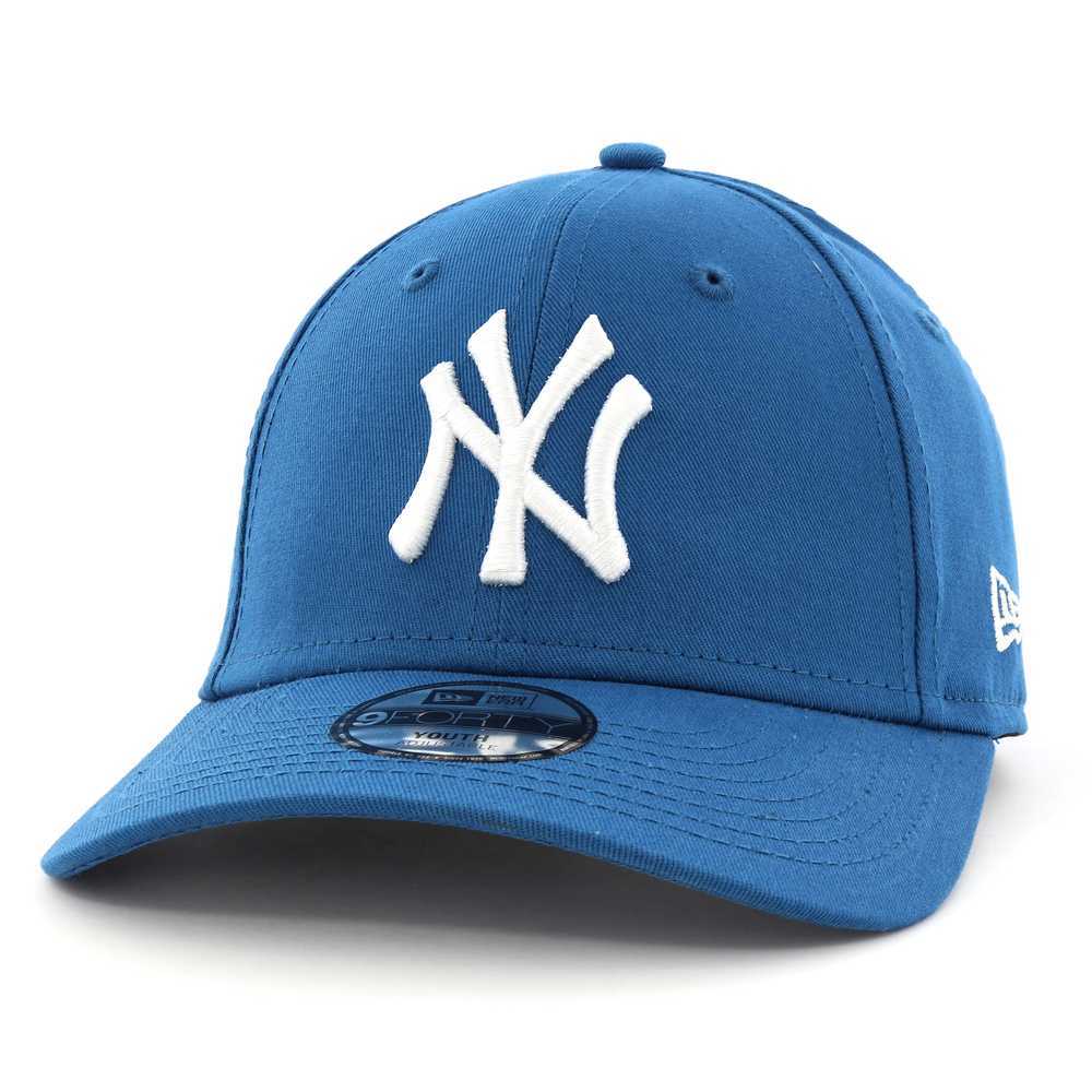 New Era League Essential New York Yankees Youth Boys Cap Turquoise
