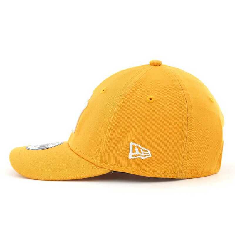 قبعة للشباب تحمل علامة فريق يانكيز نيويويورك ليغ اسينشيال من نيو إيرا بلون برتقالي