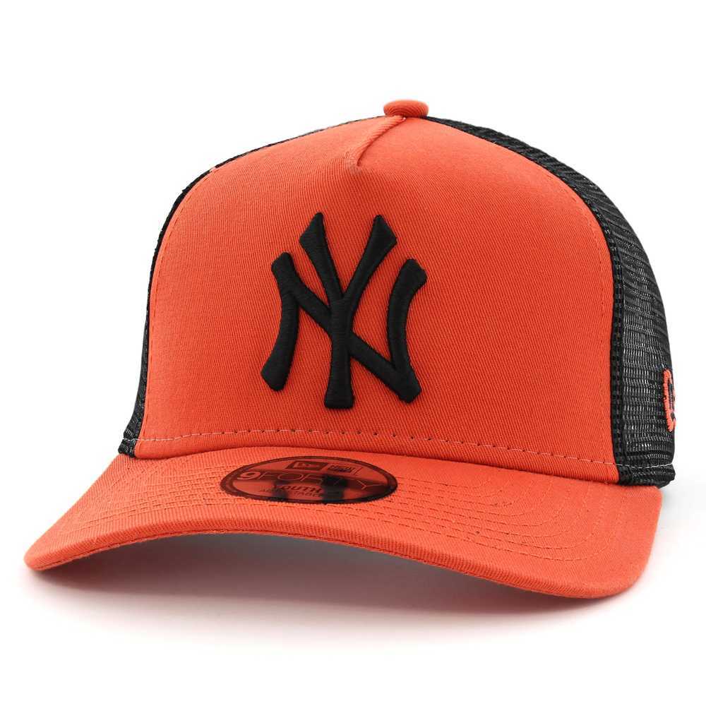 New Era League Essential Af New York Yankees Youth Boys Cap Rust/Copper