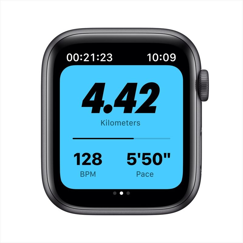 Apple Watch Nike Series 6 GPS + Cellular 40mm Space Gray Aluminium Case with Anthracite/Black Nike Sport Band Regular