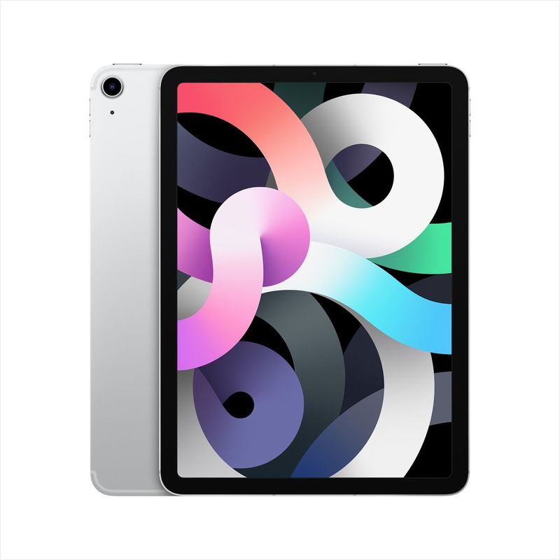 Apple iPad Air 10.9-Inch Wi-Fi + Cellular 64GB Silver (4th Gen) Tablet