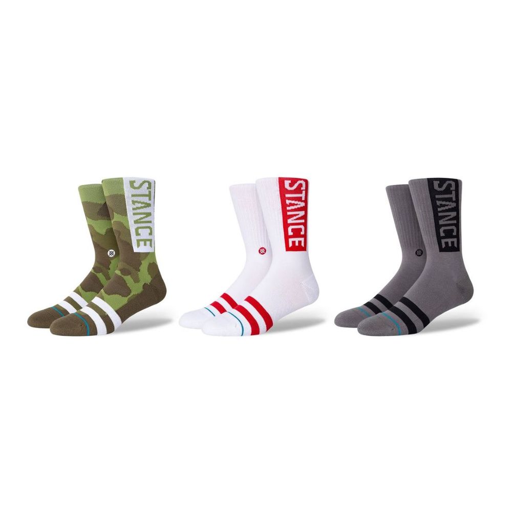 Stance The Og Unisex Socks Camo L (Pack of 3)