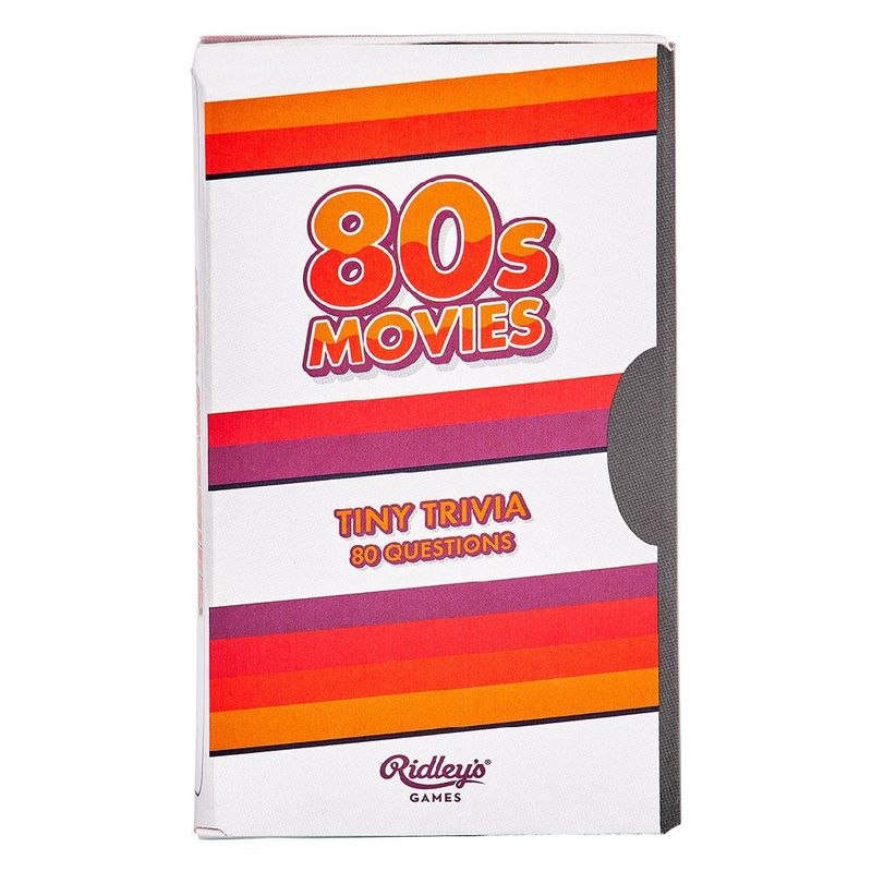 Ridley's Tiny Film Trivia 80's Movies Game
