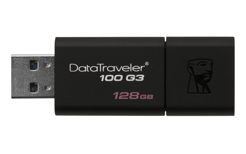 Kingston DataTraveler 100 G3 USB 3.0 Flash Drive - 128GB