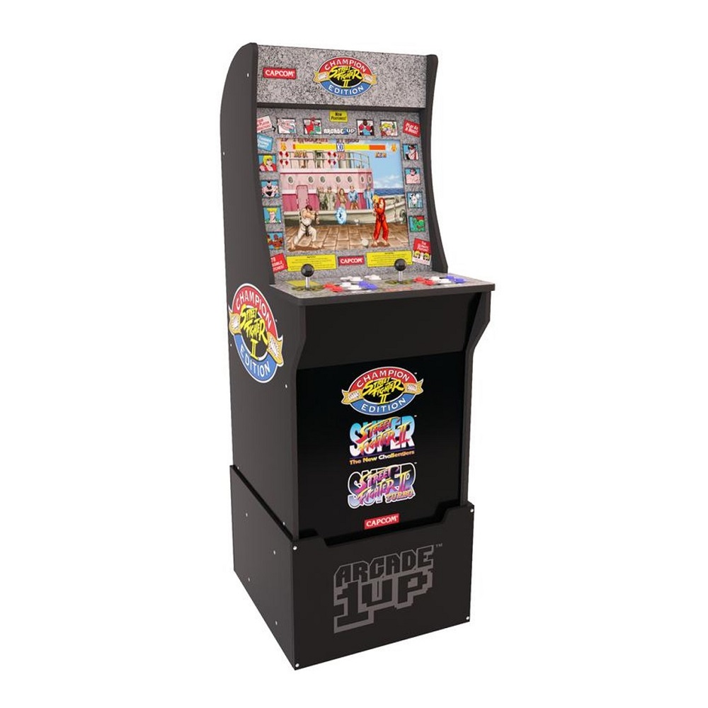 Arcade 1Up Arcade Street Fighter II with Generic Riser