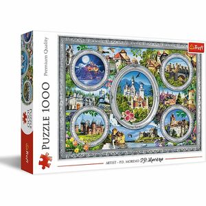 Trefl Castles Of The World Jigsaw Puzzle 68 X 48 cm (1000 Pieces)