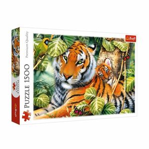 Trefl Two Tigers Jigsaw Puzzle 85 X 58 cm (1500 Pieces)