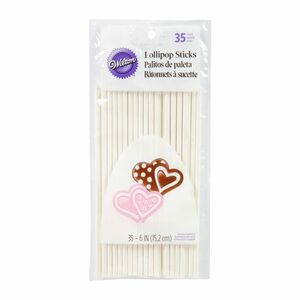 Wilton Lollipop Sticks 6 Inch (35 Pack)