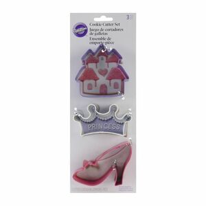 Wilton Princess Cookie Cutters (Set of 3)