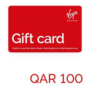 Virgin Megastore Gift Card - 100 QAR