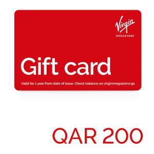 Virgin Megastore Gift Card - 200 QAR