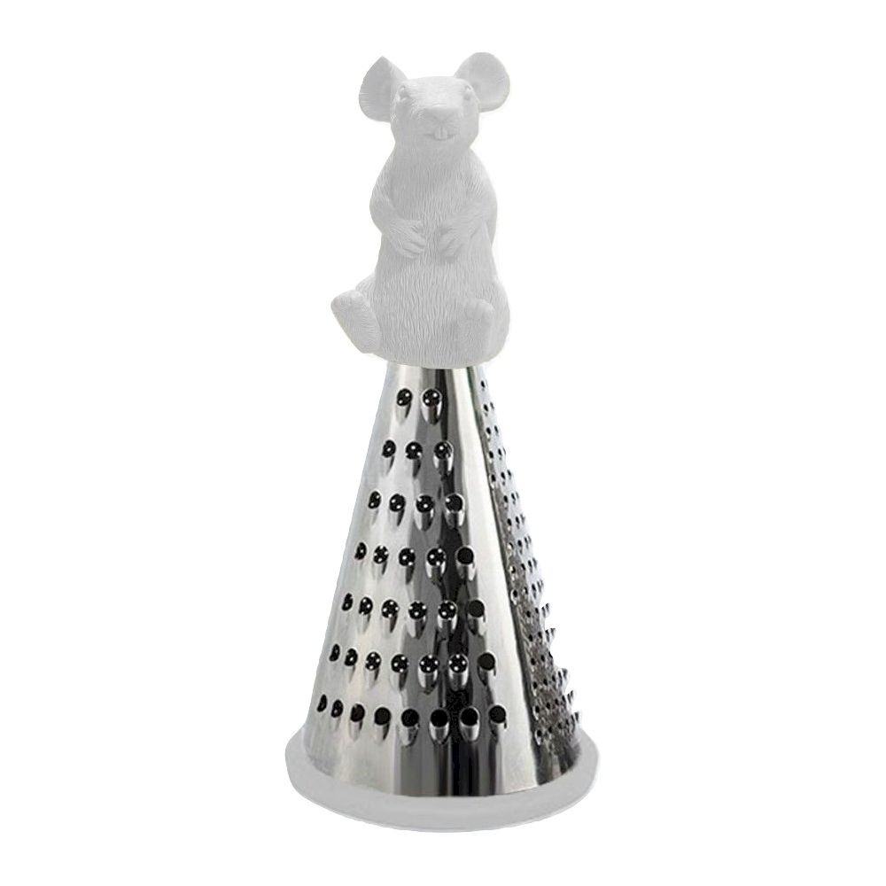 Fisura Cheese Grater White Mouse