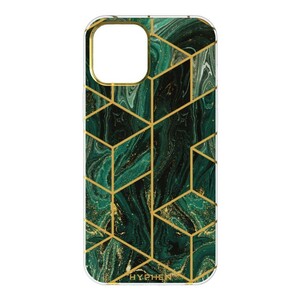 HYPHEN LUXE Marble Case Forest Green for iPhone 12 Pro Max