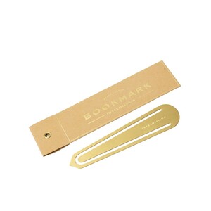 Izola Intermission Brass Bookmark