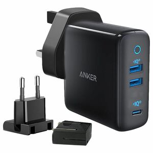 Anker Powerport III 3-Port 65W Black Wall Charger