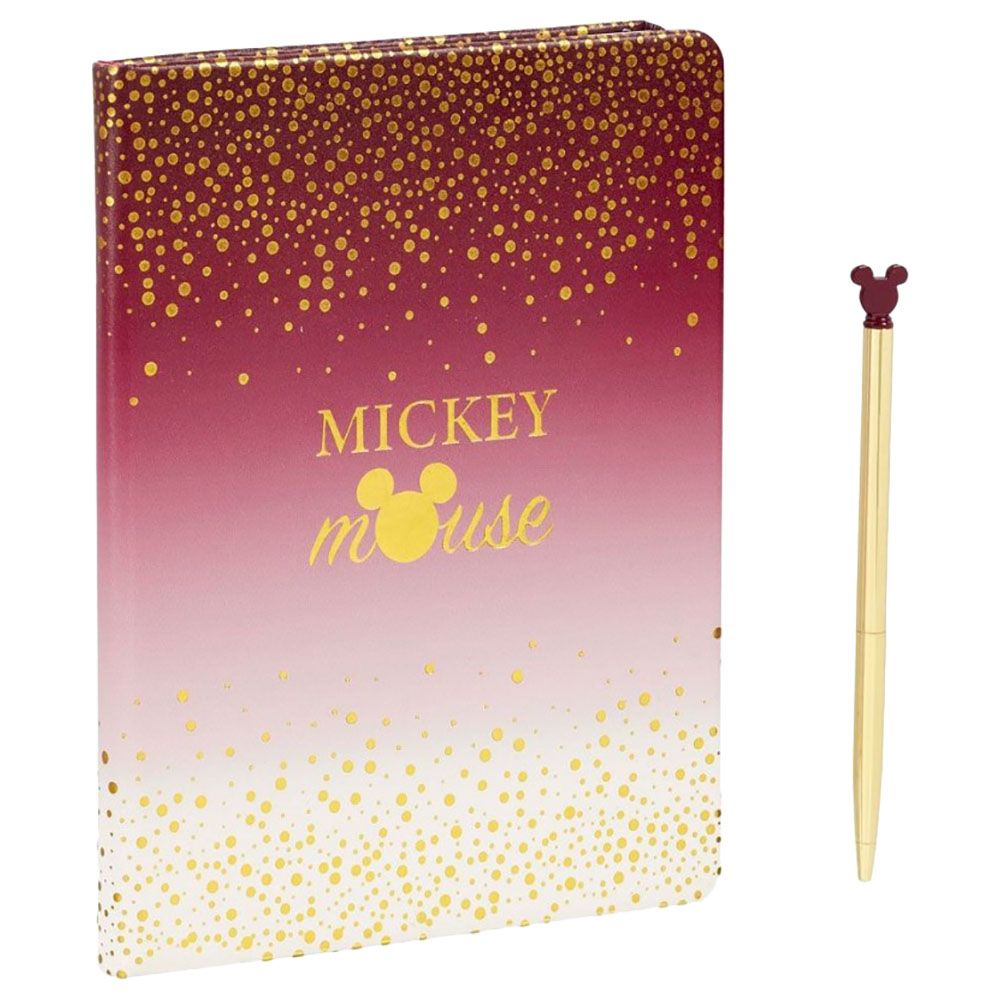 Funko Mickey Berry Notebook & Pen Berry Glitter
