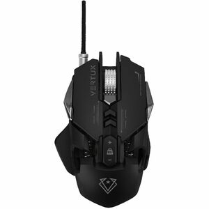Vertux Indium High Performance Wired Gaming Mouse Black/Silver