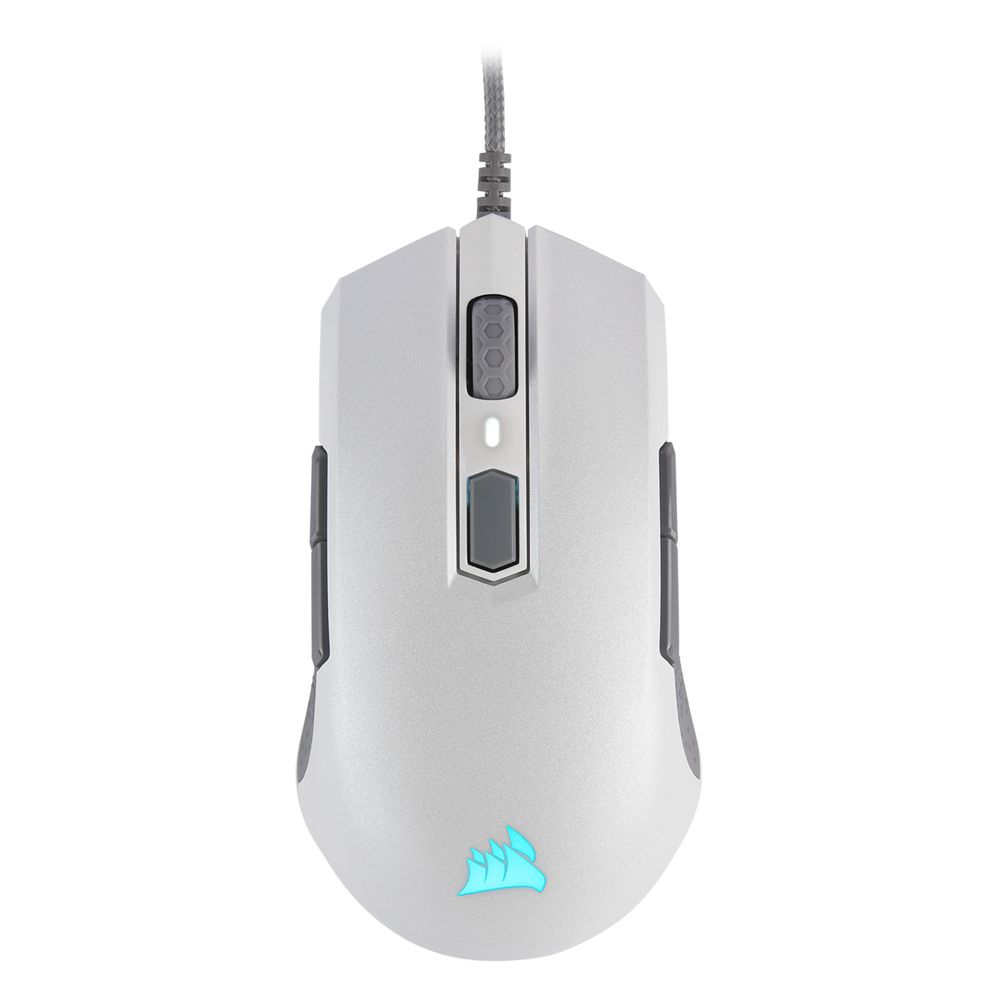 Corsair M55 RGB Pro Optical Gaming Mouse White Backlit RGB Led/12400 DPI