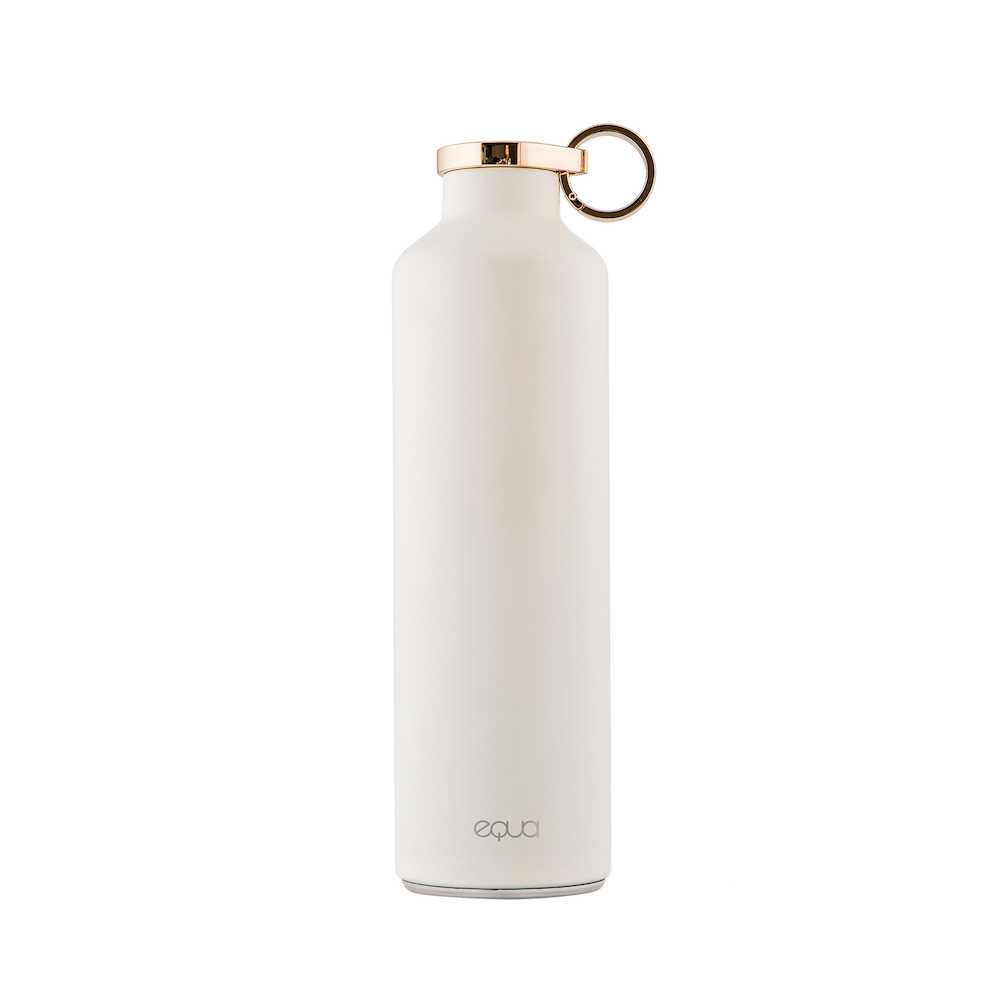 Equa Stainless Steel Smart Water Bottle White 680ml