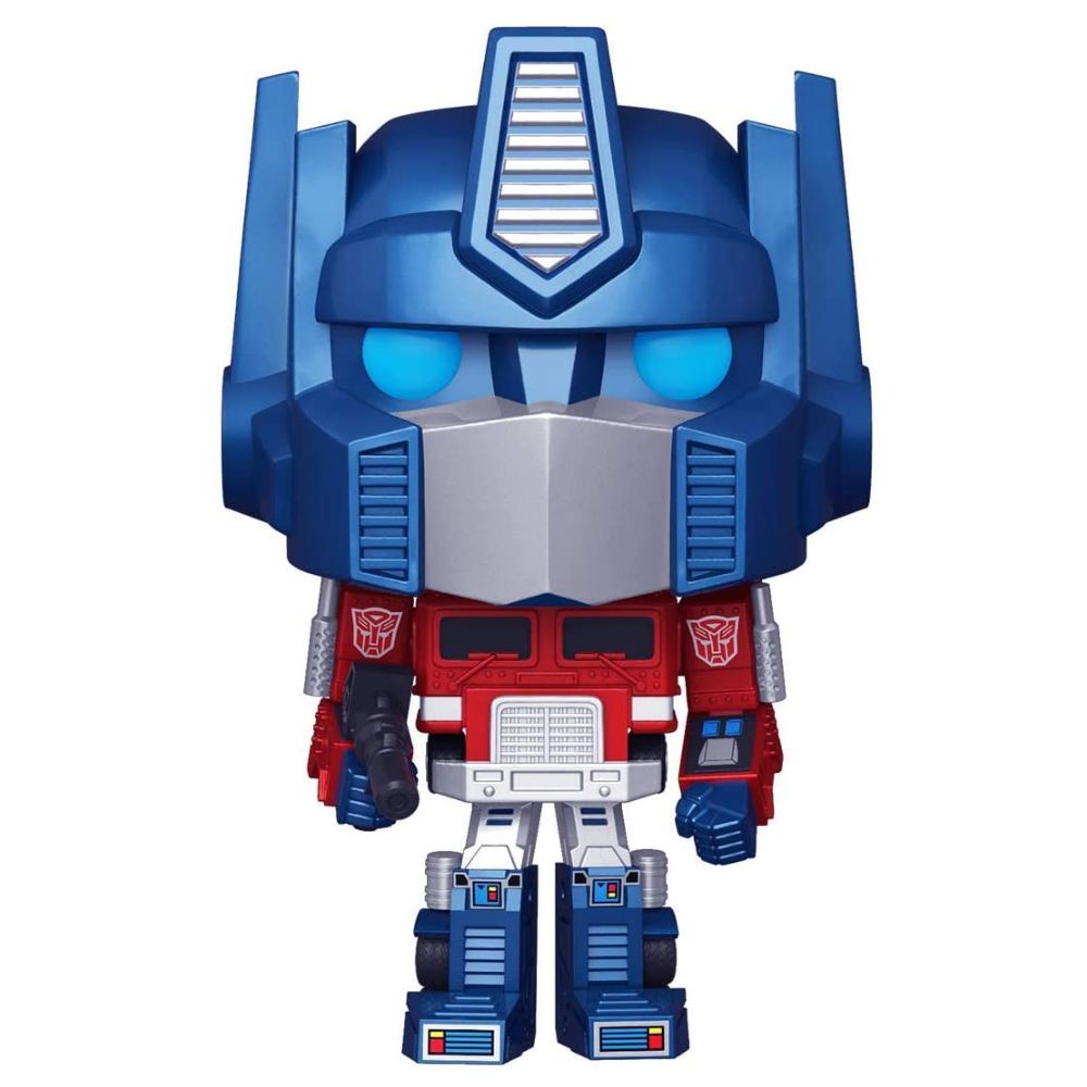 Funko Pop Transformers Optimus Prime Metallic Vinyl Figure