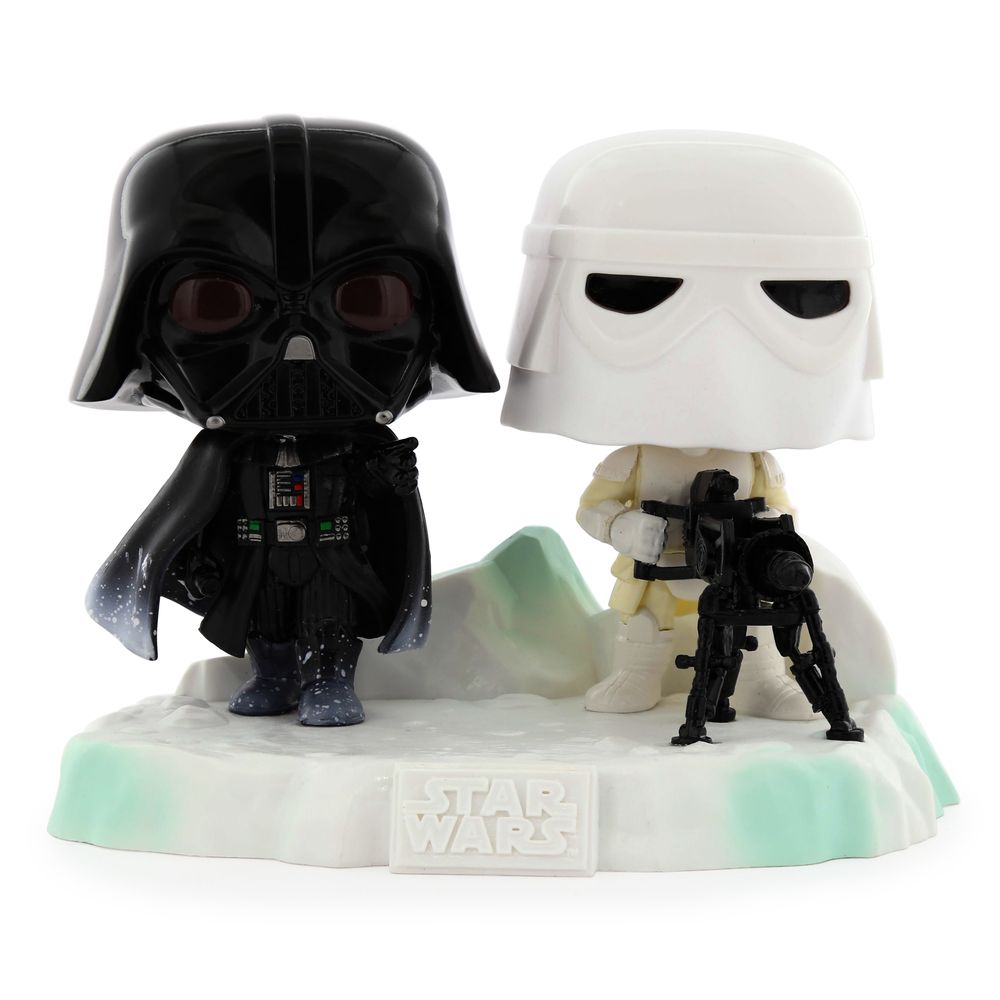 Funko Pop Deluxe Star Wars Darth Vader & Stormtrooper Bobble Head