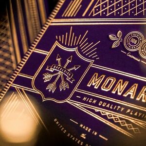 Theory 11 Monarch Purple Playing Cards