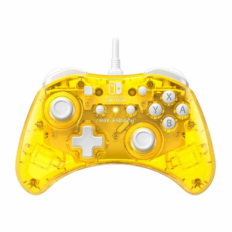 PDP Rock Candy Pineapple Pop Mini Controller for Nintendo Switch