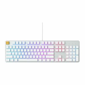 Glorious GMMK Full Size Pre-Built White Gaming Keyboard