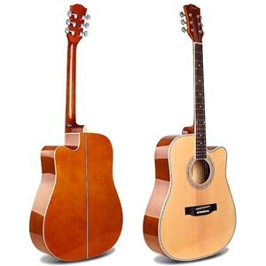 Smiger GA-H61-N Acoustic Guitar With EQ - Natural