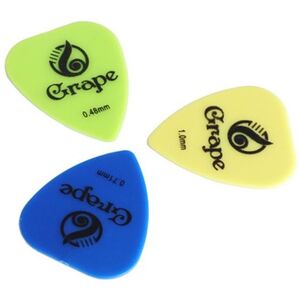 Grape PK-F10 Abs Pick Assorted Picks (Pack Of 3)