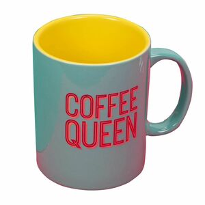 Celebrations Coffee Queen Neon Pop with Holographic Foil Mug 310ml