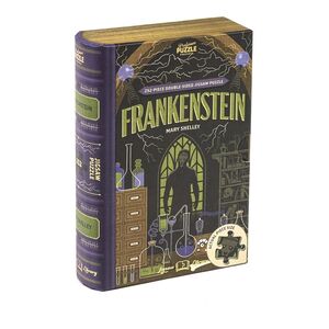 Professor Jigsaw Puzzle Jigsaw Library Frankenstein