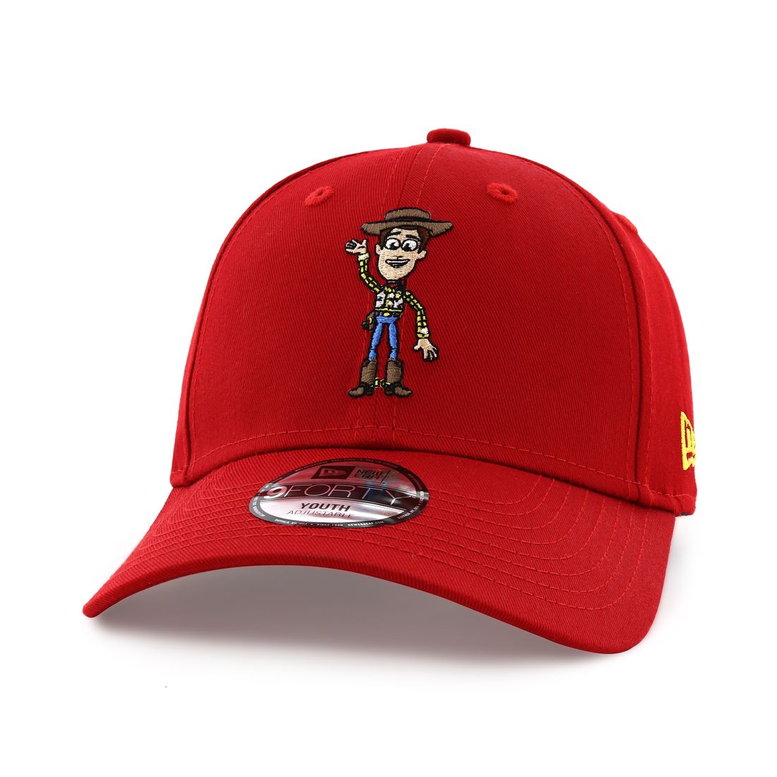 قبعة للأولاد تحمل صورة شخصية وودي من أفلام ديزني من نيو إيرا لون أحمر
