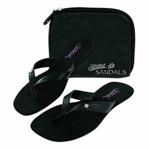 Sidekicks Foldable Sandals Black