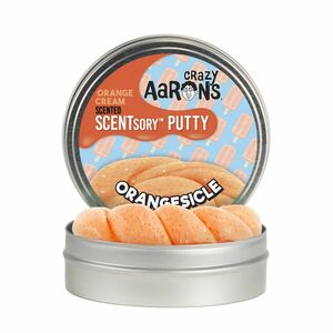 Crazy Aaron's Thinking Putty Treats Scentsory Orangesicle 2.75 Inch Tin
