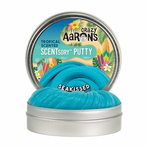 Crazy Aaron's Thinking Putty Tropical Scentsory Seakissed 2.75 Inch Tin