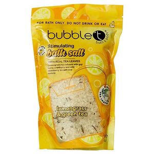 Bubble T Lemongrass & Green Tea Bath Salts 500g