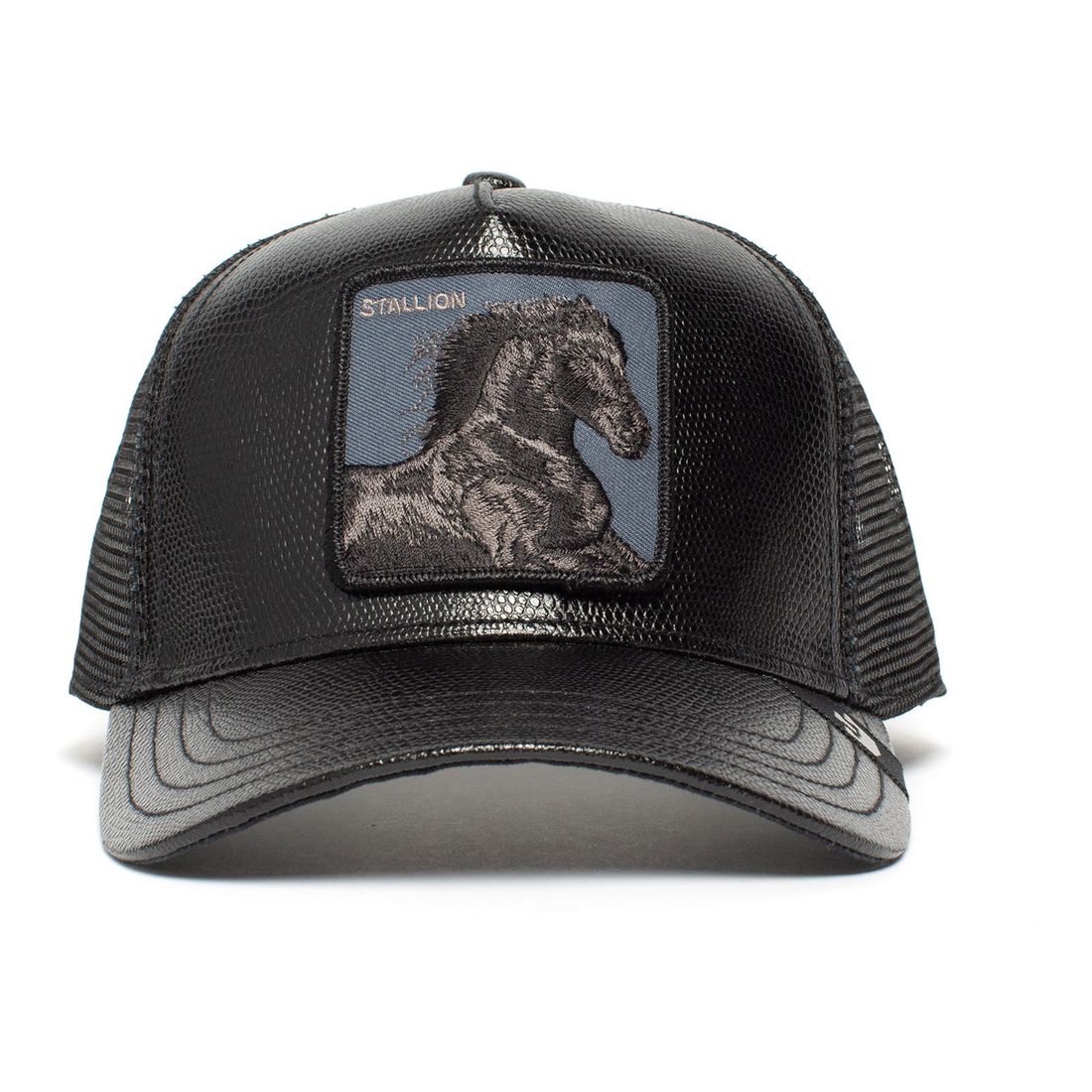 قبعة للجنسين تحمل شكل حصان من غورين أسود