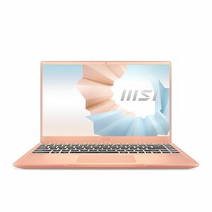 MSI Modern 14 B11SB Laptop i5-1135G7/8GB/512GB SSD/NVIDIA GeForce MX450 2GB/14-inch FHD Display/60Hz/Windows 10 Home Plus/Beige Mousse