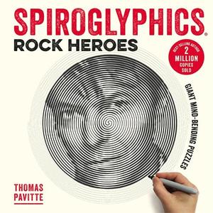 Spiroglyphics Rock Heroes Colour and reveal your musical heroes in these 20 mind-bending puzzles | Thomas Pavitte