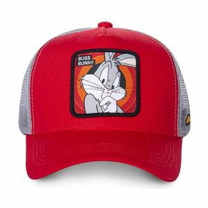 Capslab By Freegun Looney Tunes Bugs Bunny 1 Mesh Trucker Cap Red Onesize