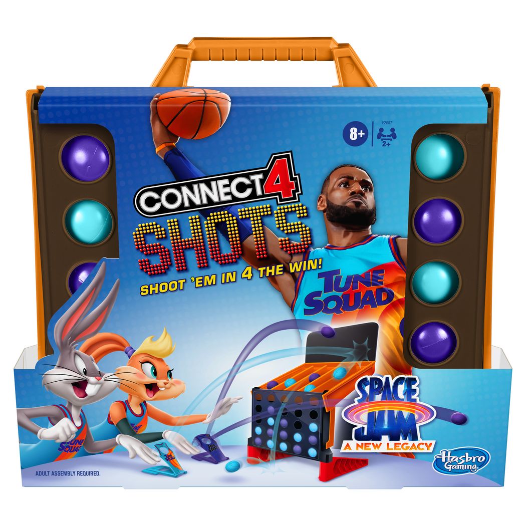 Hasbro Space Jam 2 Connect 4 Shots Game