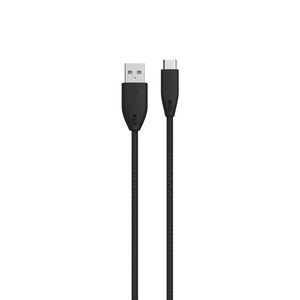 Powerology USB-A to Type-C Braided Cable 1.2M Black
