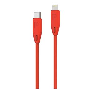 Powerology USB-C to Lightning Braided Cable 2M Red