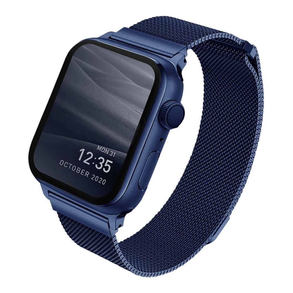 Uniq Dante 40/38mm Mesh Steel Strap Marine Blue for Apple Watch (Compatible with Apple Watch 38/40/41mm)