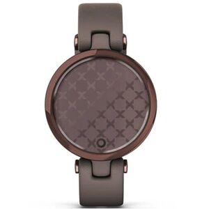 Garmin Lily Classic Dark Bronze Bezel with Paloma Case and Italian Leather Band Smartwatch